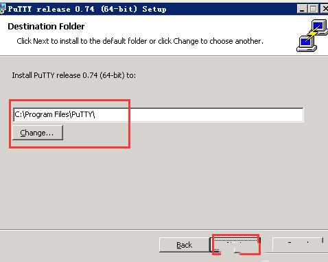 Windows 2008 R2 如何安装putty